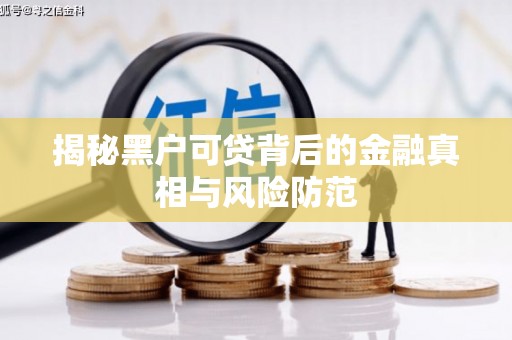 琉球揭秘黑户可贷背后的金融真相与风险防范