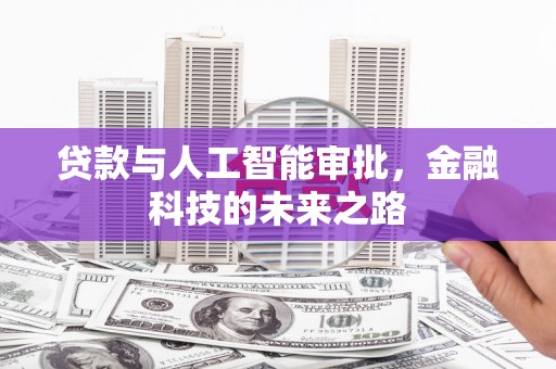 琉球贷款与人工智能审批，金融科技的未来之路