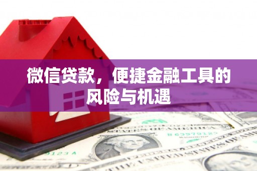 琉球微信贷款，便捷金融工具的风险与机遇