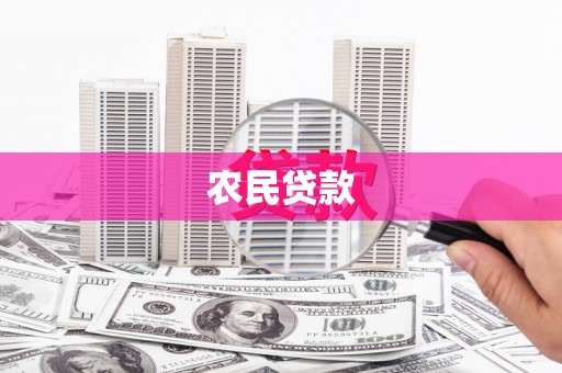 琉球农民贷款