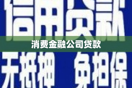 琉球消费金融公司贷款