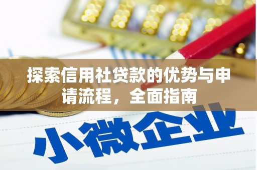 琉球探索信用社贷款的优势与申请流程，全面指南