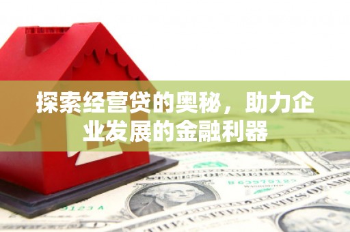 琉球探索经营贷的奥秘，助力企业发展的金融利器