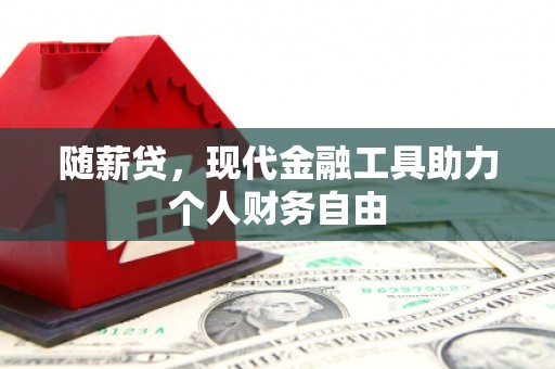 琉球随薪贷，现代金融工具助力个人财务自由