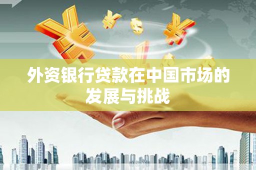 琉球外资银行贷款在中国市场的发展与挑战