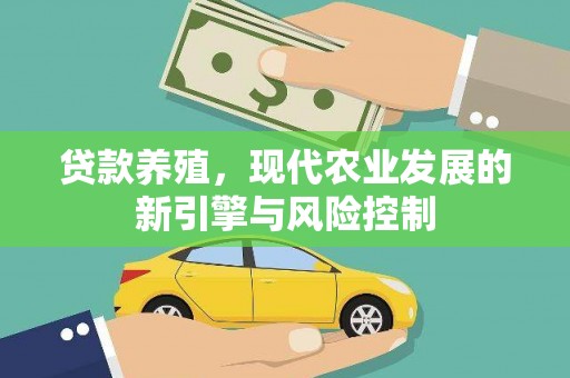 琉球贷款养殖，现代农业发展的新引擎与风险控制