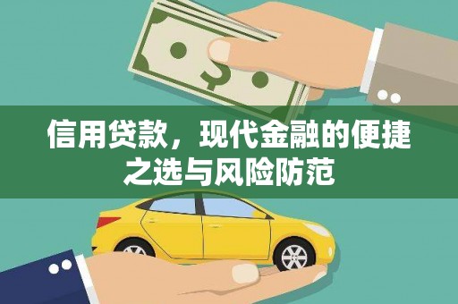 琉球信用贷款，现代金融的便捷之选与风险防范