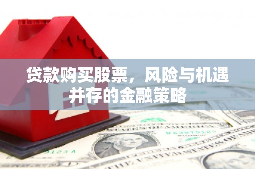 琉球贷款购买股票，风险与机遇并存的金融策略