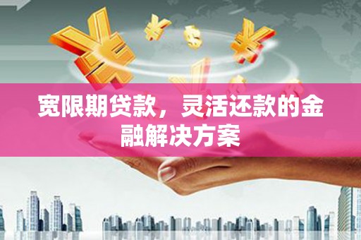 琉球宽限期贷款，灵活还款的金融解决方案