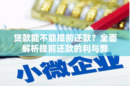 琉球贷款能不能提前还款？全面解析提前还款的利与弊