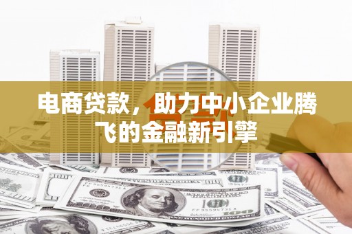 琉球电商贷款，助力中小企业腾飞的金融新引擎