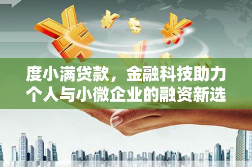 琉球度小满贷款，金融科技助力个人与小微企业的融资新选择