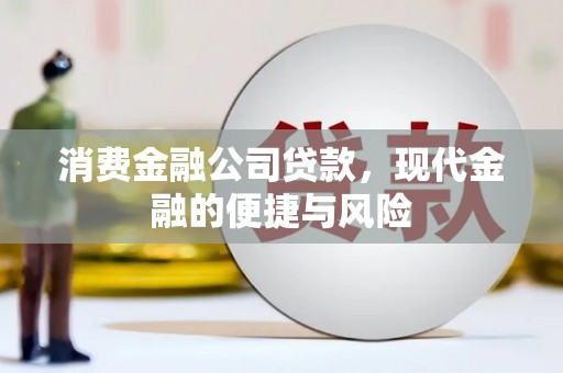 琉球消费金融公司贷款，现代金融的便捷与风险