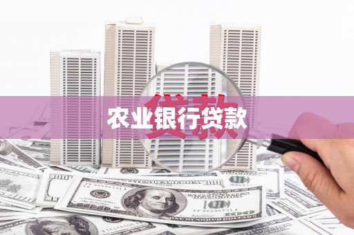 琉球农业银行贷款