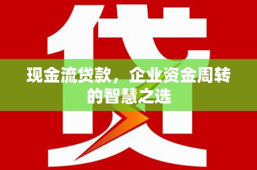 琉球现金流贷款，企业资金周转的智慧之选
