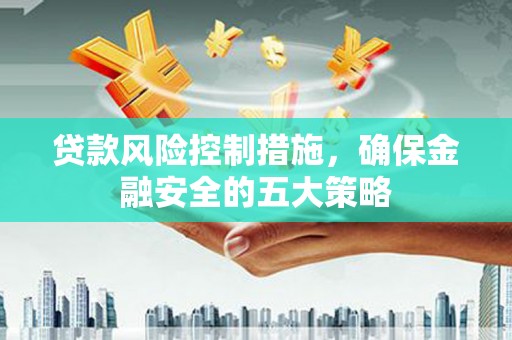 琉球贷款风险控制措施，确保金融安全的五大策略