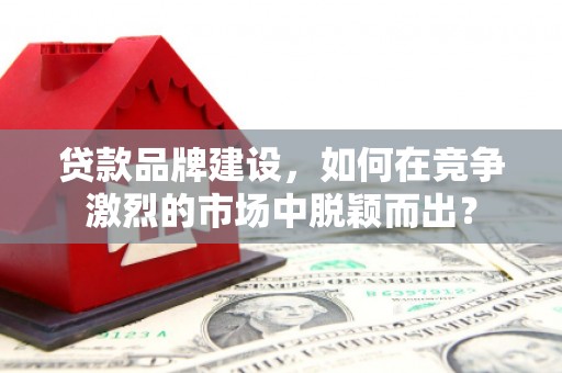 琉球贷款品牌建设，如何在竞争激烈的市场中脱颖而出？