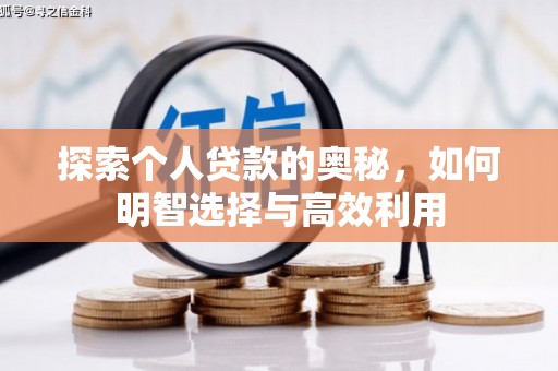 琉球探索个人贷款的奥秘，如何明智选择与高效利用