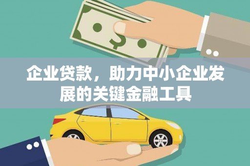 琉球企业贷款，助力中小企业发展的关键金融工具