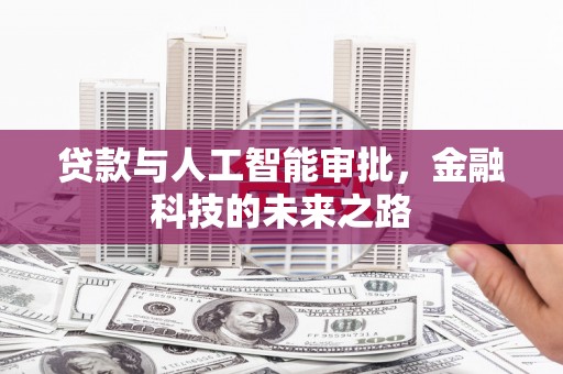 琉球贷款与人工智能审批，金融科技的未来之路