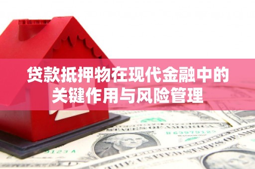 琉球贷款抵押物在现代金融中的关键作用与风险管理