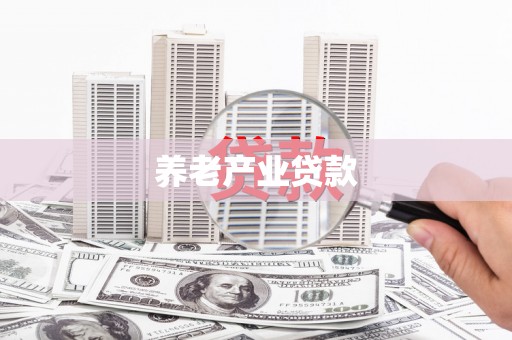 琉球养老产业贷款