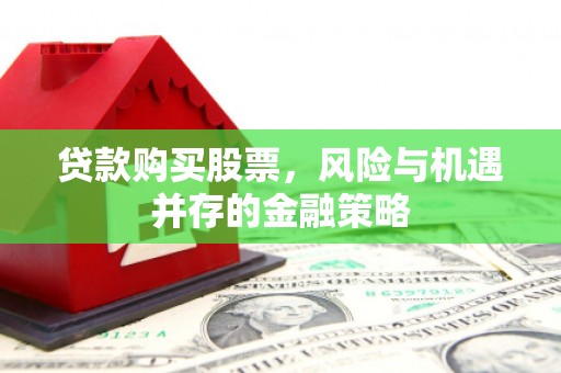 琉球贷款购买股票，风险与机遇并存的金融策略
