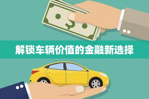 琉球解锁车辆价值的金融新选择