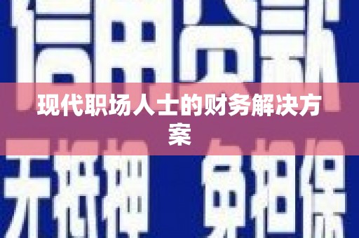 琉球现代职场人士的财务解决方案