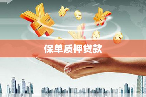 琉球保单质押贷款