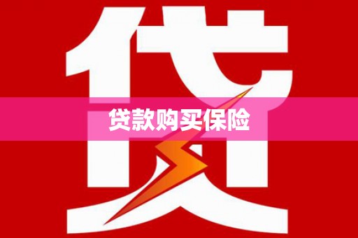琉球贷款购买保险